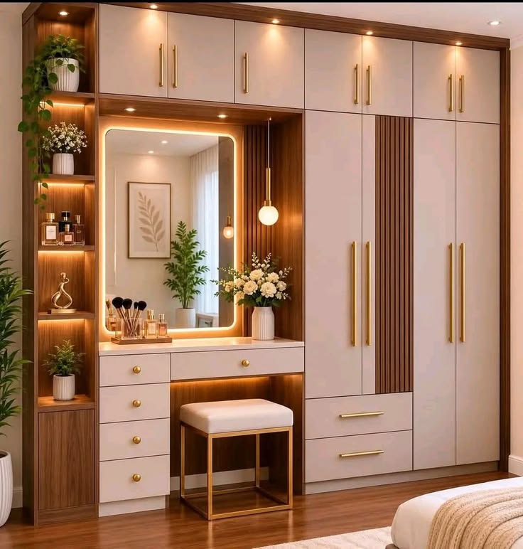 Wooden Wardrobe